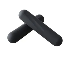 RING pilates fitnes bucice-silikon 1x2 kg black RX LKW-684-2 kg